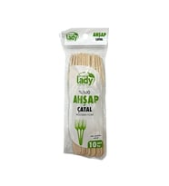Lüx Ahşap Çatal 10'li