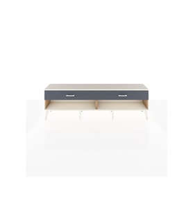 Arges TV Ünitesi 2 Çekmeceli  176x30x51 Çam-Aytaşı/Antrasit