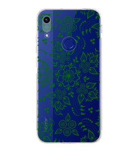 Huawei Honor 8a  Kamera korumalı Kapak Nostalji Desen Tasarımlı  Şeffaf Kılıf