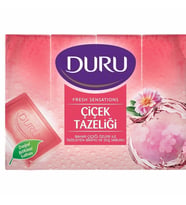 Duru Çiçek Tazeliği Kalıp Sabun 4x150 600g