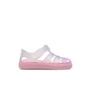 İGOR Nıco Crıstal Kaymaz Taban Çocuk Günlük Sandalet 25y S10290 Şeffaf/sarı (Pembe)