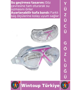 #Gözlük Ergonomik Konforlu Su Geçirmez Buğu Önleyici Ayarlanabilir Şık Çocuk Yetişkin Yüzücü Gözlüğü