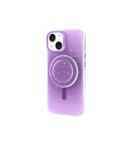 Apple iPhone 14 Uyumlu Kılıf M-safe Şarj Özellikli Tak-Çıkar Pop Soketli Zore Tiktok Kapak (Mor)