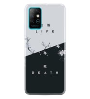Infınıx Note 8 Kılıf Desenli Silikon Kılıf Life And Death 1339