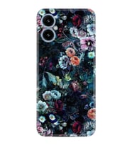 Pova 5 Kılıf Resimli Desenli Baskılı Silikon Great Flowers 1304
