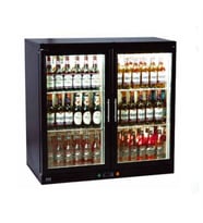 CSA Karacasan Çift Kapılı Set Üstü Bar Arkası Şişe Soğutucu Buzdolabı (210 Litre)