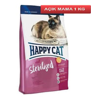 Happy Cat Sterilised Atlantik Somonlu Kısır Kedi Maması 1 Kg AÇIK