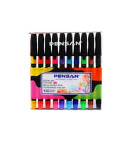 Pensan Tükenmez Kalem 10 Renk