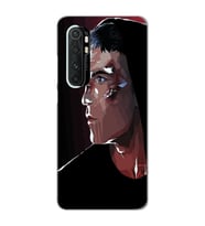 Xiaomi Mi Note 10 LITE Uyumlu Punisher Tasarımlı Şeffaf Telefon Kılıfı