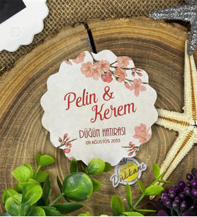 7cm Özel Baskılı Magnet Uv Baskılı - Çiçek 2