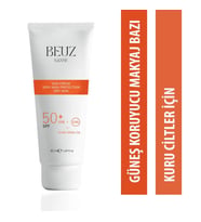 Beuz Sanse Spf50+ Kuru Ciltler İçin Çok Yüksek Korumalı Güneş Kremi & Makyaj Bazı - 50 ml