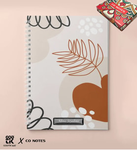 Kişiye Özel Hediye Kutusunda Co Notes Marka Noktalı Defter - Bullet Journal GDTK-906128