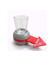 Kişiye Özel Shot Bardak'Lı Çevirmece Oyunu - 8x5cm - ALK4900