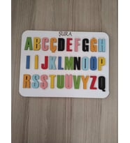 Çocuk Gelişimi Alfabe Yap-Boz Puzzle Oyun Kaliteli