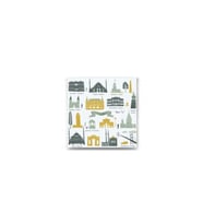 Bir Karede Istanbul Tablo - 105727 - 70x70 Cm
