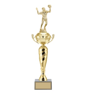 ODAK KUPA - Figürlü Kupalar - Voleybol Erkek Figürlü Kupalar FG-076 B - 51 cm