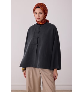 Geometrik Desen %100 Twill İpek Eşarp BE08