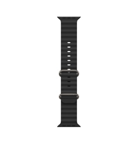 Winex 42-49mm Yeni Nesil Apple Uyumlu Akıllı Saat Kordonu Silikon Siyah