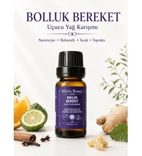 Bolluk-Bereket ( ABUNDANCE ) Uçucu Yağ Karışımı, %100 Saf, 10 ml