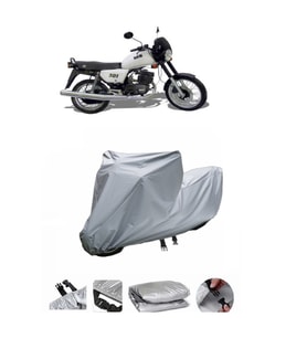 MZ ETZ 301  Gri Motosiklet Brandası ARKA ÇANTA UYUMLU DEĞİLDİR