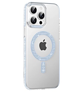 Iphone 14 Move Taşlı Magsafe Kapak -