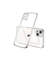 Apple iPhone 13 Mini Uyumlu Kılıf Zore Gbox Kapak (Gümüş)