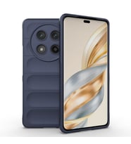 Honor Magic 7 Lite Kılıf Elde Tutma Kolaylıkla Kaydırmaz Kenar Line Dizayn Optie (Lacivert)