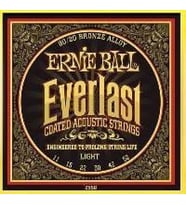 Ernie Ball P02558 11-52 Coated Akustik Gitar Teli