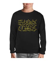 Sherlock - Bored Siyah Çocuk Sweatshirt