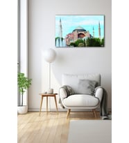 Dekoratif Duvar Tablosu Temperli Cam Tablo 110 x 70 cm