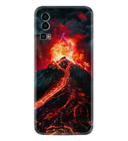 General Mobile Gm 23 Kılıf Silikon Desen Özel Seri Yanardağ 1611