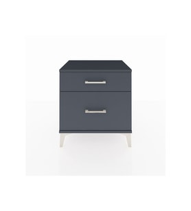 Hyperion Komodin 2 Çekmeceli 60x44x64 Antrasit-Antrasit