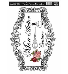 Cadence Home Decor Transfer 25x35 cm. HDT-012 