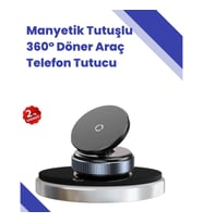 Mey İthalat® Araç İçi Telefon Tutucu Güçlü Manyetik Vakumlu Model