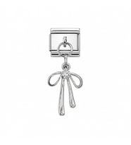 CM Jewelry Fiyonk Detaylı İtalyan Bileklik Charm