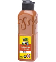 Terakota Akrilik Boya 250 gr 1 Adet Su Bazlı Akrilik Boyası Hobi Sanatsal Boy Tuval Ahşap Metal