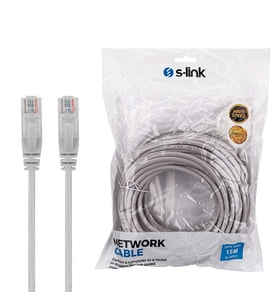 S-LINK SL-CAT615 CAT6 24AWG 15 METRE PATCH NETWORK ETHERNET KABLO