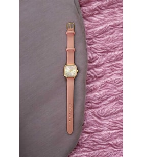 Her Güne Uygun Şık Kadın Gold Kasa (Pembe)