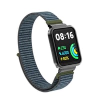 Xiaomi Redmi Watch 2 Lite Uyumlu Kordon Hasır Örgü Cırt Cırtlı Zore KRD-61 Kayış