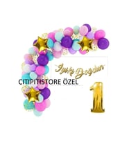 1-9 Yaş Doğum Günü Partisi Malzemeleri Süslemeleri