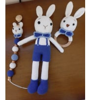 Amigurumi Erkek Uyku Arkadaşı Üçlü Set
