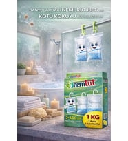 Banyolara Ve Tuvaletlere Özel Nem Rutubet Giderici Korozyon Koku Önleyici 3 Kutu 6 Paket 3 KG