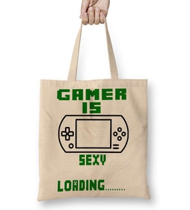 Gamer is Sexy Bez Çanta Uzun Saplı