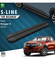S-Dizayn Ford Ranger 4 S-Line Siyah Yan Basamak 203 Cm 2023 Üzeri A+ Kalite