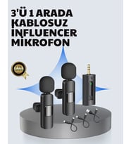 Mobil Uyumlu Mikrofon - Dış Mekân İçin İdeal