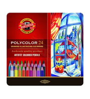 Koh-i-Noor Polycolor Kuru Boya Kalemi 24lü Set