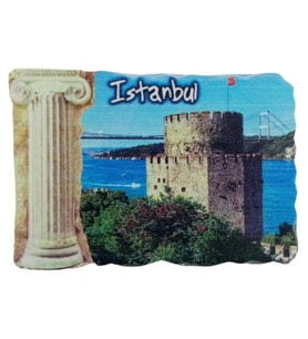 İstanbul Temalı Sütun Magnet (Karışık)