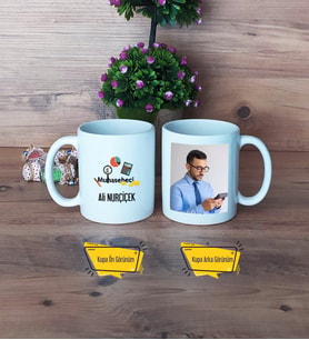 Muhasebeci Kupa Bardak Beyaz Fotoğraflı Muhasebeciler Günü Hediyesi
