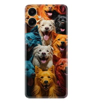 Samsung Galaxy A06 Kılıf Boutique Baskılı Resimli Köpekçikler Pcode -026