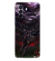 Huawei Nova Y70 Y90 Nova 9 SE  Kılıf Desemli Silikon Dark Deer 1786